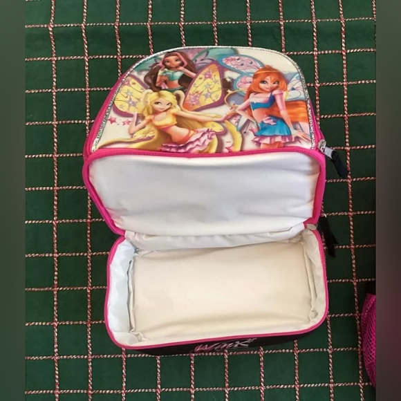NWT Winx Club Fairies Holographic Backpack & Lunch Box Set 2013 - Picture 4 of 16